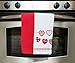 DII Sweet Hearts on a String & Pink and Red Stripe Towels - Set of 2 Valentine's Day Kitchen Towels