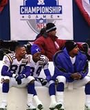 CHRIS CARTER-RANDY MOSS-DAUNTE CULPEPPER MINNESOTA VIKINGS 8X10 SPORTS ACTION PHOTO (A)