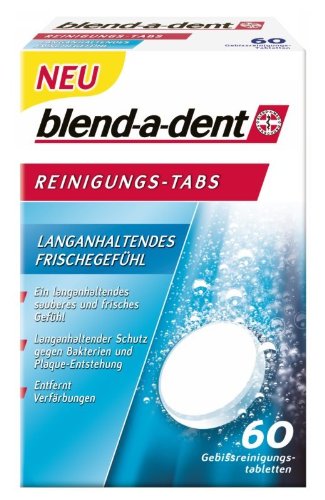 Blend-adent Reinigungs-Tabs Langanhaltendes