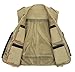 Men's 17 Pockets Mesh Water Resistant Fishing Photography Vest