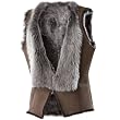 Dominion 'Sheppard' Women's Shearling Vest with Toscana