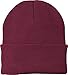 Port & Company Knit Cap, Maroon, OSFA