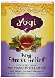 Yogi Kava Stress Relief, Herbal Tea Supplement, 16-Count Tea Bags (Pack of 6)