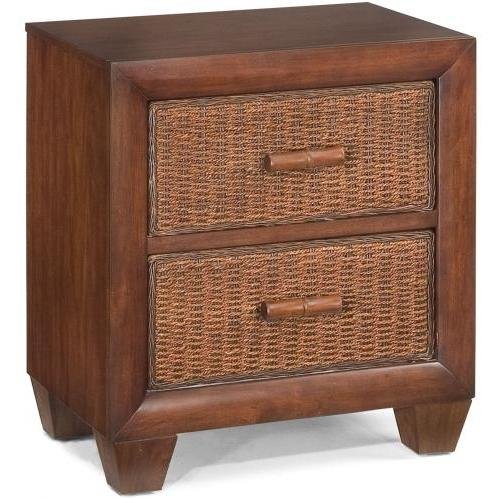 Cabana Banana Night Stand - Cocoa
