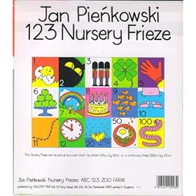 Nursery Frieze for Numbers