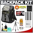 Nikon Digital SLR Camera & Laptop Backpack + EN-EL3e Battery + Tripod + Accessory Kit for D700, D300s, D300, D200, D90, D80