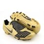Nike Men's NIKE TOTAL90 STRIKE II FG SOCCER CLEATS 11 (METALLIC GOLD/BLACK)