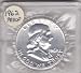 1962 U.S. Franklin Half Dollar Proof Coin in Case - 90% Silver