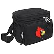 Louisville Cardinals Lunch Box Cooler Bag Insulated University of Louisville - Top Quality Unique Lunchbox or Sophisticated Black Travel Bag - OFFICIAL NCAA COLLEGE LOGO Merchandise