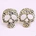 Joylive Skeleton Earring Retro Skull Earring Skull Carved Hollow Shaped EarringsWomen Jewelry For Party
