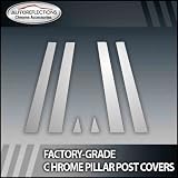 03-08 Nissan Murano 6Pc Chrome Pillar Post Covers
