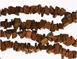 36 inch Endless Chip Necklace (approx. 8mm) - Picture Jasper
