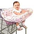 Bright Stars Pretty in Pink Cozy Shopping Cart Cover