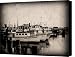 At The Marina - Jersey Shore Canvas Print / Canvas Art - Artist Angie McKenzie
