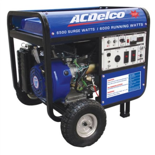 Best Buy ACDelco ACG0005 6,500 Watt 13 HP OHV Portable Generator with