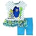 Disney Girls' 2 Piece Finding Dory Short Set, Turquoise, 4T