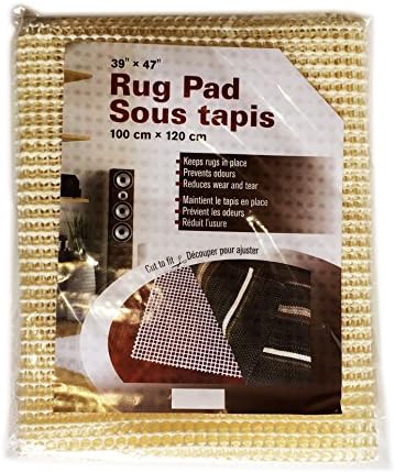 Multi-use Non Slip Padded Mat 39" x 47" Inch (100cm x 120cm) - Cut to Fit to Size, Rug Pad Carpet Stopper, Shelves, Drawers, Anti-slip [Limited Time Promotional Price!]