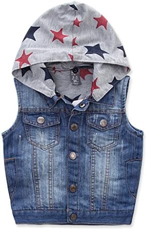 VARANY Toddler Kids Jean Jacket (7-8)