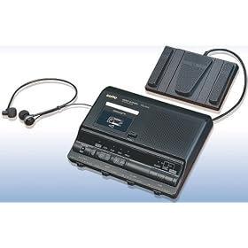 Sanyo TRC-6030 - Microcassette transcriber by Sanyo