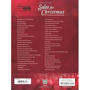 The Professional Pianist -- Solos for Christmas: 50 Advanced Arrangements