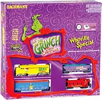 HO Grinch's Whoville Special Train Set BAC00658