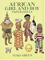 African Girl and Boy Paper Dolls