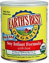 Earth's Best Infant Formula Soy Organic, 13.2 Ounce Container