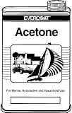 FIBERGLASS EVERCOAT ACETONE - QT
