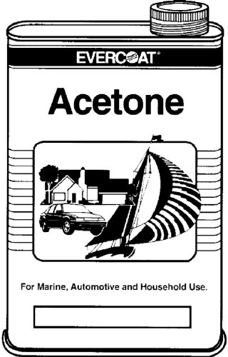 FIBERGLASS EVERCOAT ACETONE - QT