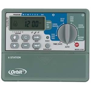Amazon.com : Orbit 57161 Sprinkler System 6-Station Standard Indoor