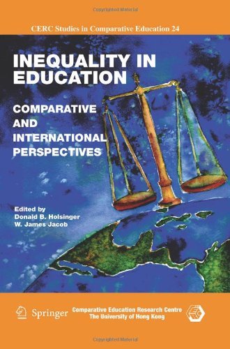 Inequality in Education: 24 (CERC Studies in Comparative Education)