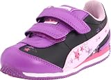 Puma Speeder Girls Light Up Lighted Sneaker ,Dewberry/Black/Pink Lady,10 M US Toddler