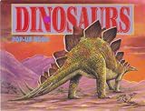 DINOSAURS POP-UP BOOK-ANKYLOSAURUS-OURANOSAURUS-STEGOSAURUS-ORNITHOMINUM-ACRHAEOPTERYX-DILOPHOSAURUS