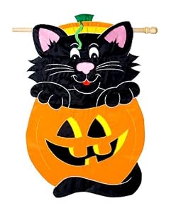 Garden Flag Kitten Greetings