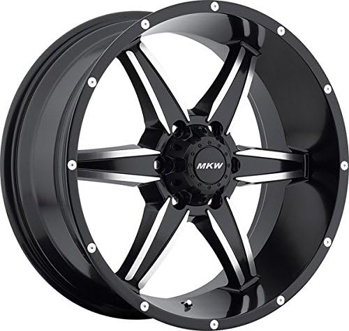 MKW Offroad M89 Wheel with Satin Black Finish (18x9"/8x165mm)