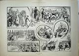 1881 Derby Day Horse Racing Sport People Frith Print