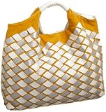 SR SQUARED by Sondra Roberts Woven Satchel