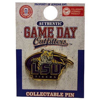 NCAA Louisiana State Fightin Tigers Logo Lapel Pin