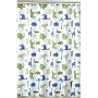 Animal Cracker Fabric Shower Curtain