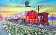 Red Signals & Dust 1000pc Jigsaw Puzzle by Robert West