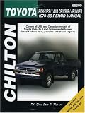 Toyota: Pick-Ups/Land Cruiser/4Runner 1970-88 (Chilton's Total Car Care Repair Manual)