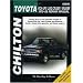 Toyota Pick-ups, Land Cruiser, and 4-Runner, 1970-88 (Chilton's Total Car Care Repair Manuals)
