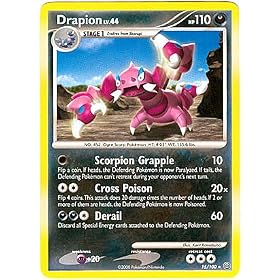 Pokemon Diamond & Pearl Stormfront Single Card Drapion #15 Rare