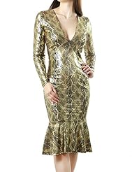 Spring Summer Fall Winter Mermaid Acrylic/Cotton/Nylon/Polyester/Rayon/Spandex/Viscose/Wool Bodycon Dress/Midi Dress 