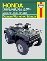 Honda Foreman & Rubicon ATVs: 1995 thru 2007
