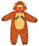 (ディズニー)Disney ベビー用 キャラクター なりきりロンパース コスチューム/衣装【vy1800-5805】 70cm ティガー(くまのプーさん)