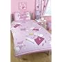 CharacterWorld Peppa Pig Stars Rotary Duvet Set, Single