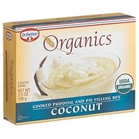 Oetker Organic Coconut Pudding And Pie Mix, 3.5-Ounces (Pack of 12)