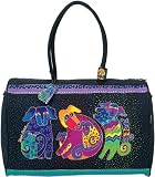 Laurel Burch Artistic Totes Travel Bag, Dogs and Doggies