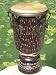 Bougaraboo Djembe African Conga 24 x 14 Solid Wood-Cowhide Head